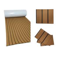 DIY yacht EVA foam flooring marine anti slip teak decking sheet durable anti UV boat flooring decoration pad